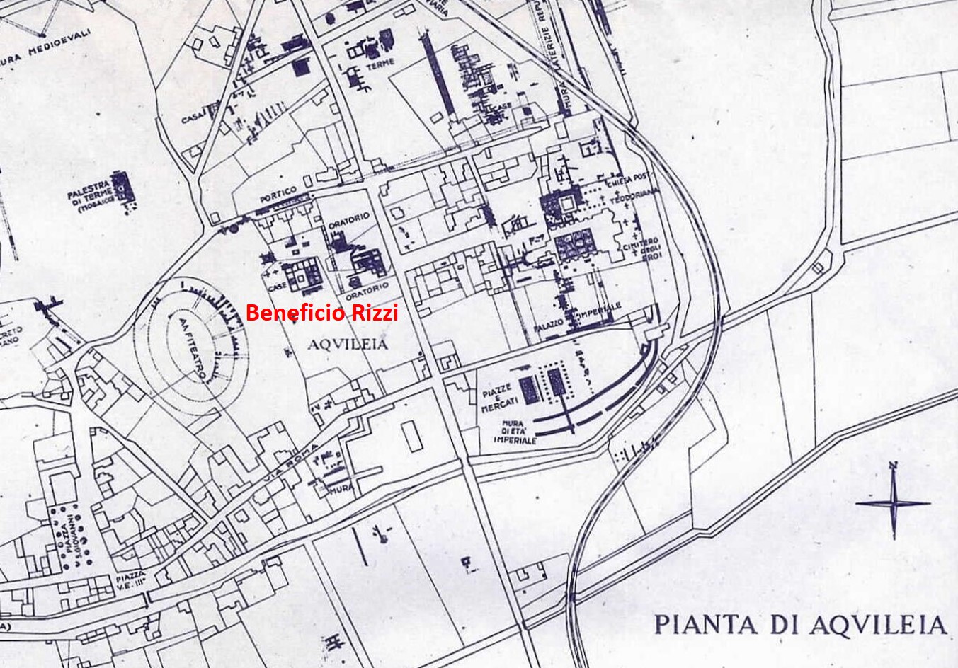 beneficio rizzi aquileia map